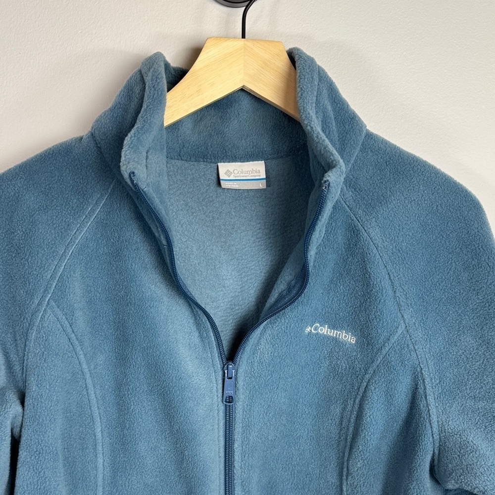 Columbia Benton Springs Full Zip Fleece Jacket Large - Picture 2 of 8